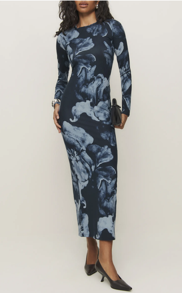 REFORMATION - Robe Midi fleurie - T36 - P0080