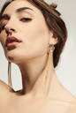 Boucles d'oreilles Rose - Jeannette