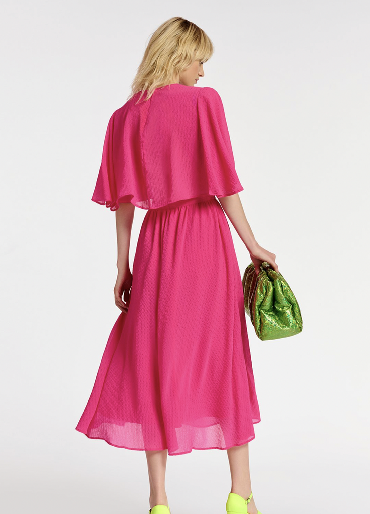 ESSENTIEL - Robe longue Rose  - C03042