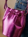 SEZANE - Sac Brillant Rose  - A905