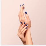 Vernis semi-permanent Green Flash Navy Blue - Manucurist