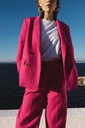 BALZAC - Ensemble veste et pantalon NAËL rose fushia - C02619
