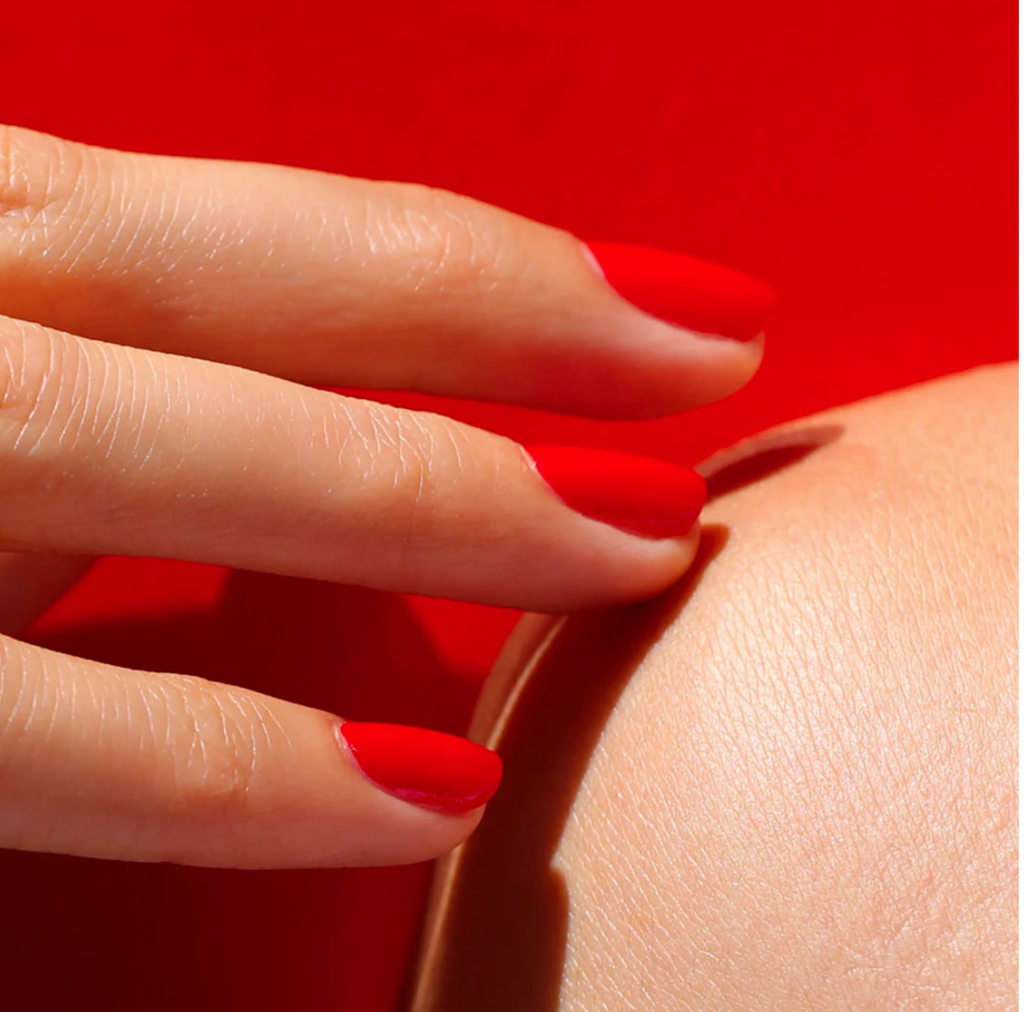 Vernis semi-permanent Green Flash Red Cherry - Manucurist