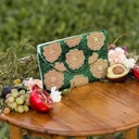 ACUS - Sac vert à fleurs- A759