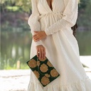 ACUS - Sac vert à fleurs- A759