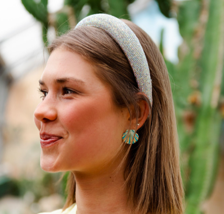 LES JUMELLES - Headband strass multicolores - A916