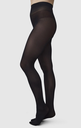Collants Premium Olivia 60 Deniers - Noir - Swedish Stockings