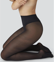 Collants Premium SVEA 30 Deniers - Noir - Swedish Stockings