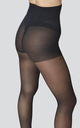 Irma Support Tights Black - Swedish Stockings