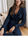SEZANE - Combinaison longue bleue HEAVEN  - C03028