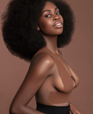 BYE BRA - Bandes Adhésives - Brown - Body Tape 5cmx5M - one-size