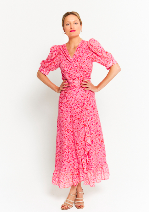 MAISON GUILLEMETTE - Robe longue - SCARLETT - C03140