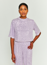 MAISON GUILLEMETTE - Ensemble Haut et Pantalon - SWING Lavande - C03153