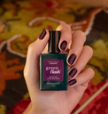Vernis semi-permanent Green Flash AUBERGINE- Manucurist