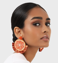 LOC - OLIVIA DAR - Bijoux - Boucle D'oreille AGRUME - A1005