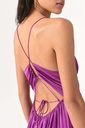 BASH - WASTA - Robe mauve - C03219