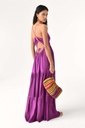 BASH - WASTA - Robe mauve - C03219
