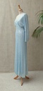 Aniye by - Robe sequins bleus ciels - C03231