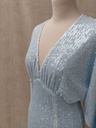 Aniye by - Robe sequins bleus ciels - C03231