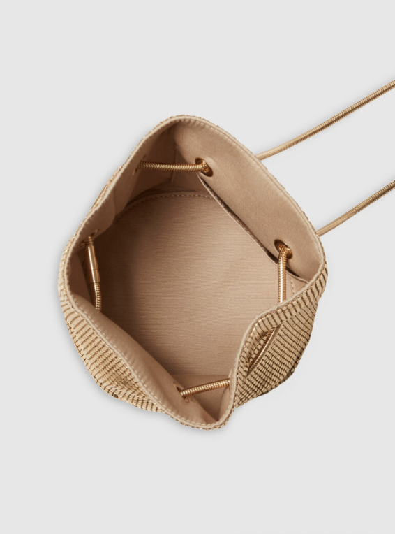 Claudie Pierlot - Sac maille dorée - A1033