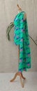 BERNADETTE ANTWERP - ROBE COURTE VERTE FLEURIE - C03251