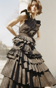 ULLA JONHSON - Robe longue noire - C03262