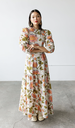 STELLA NOVA - Robe longue fleurie - C03267