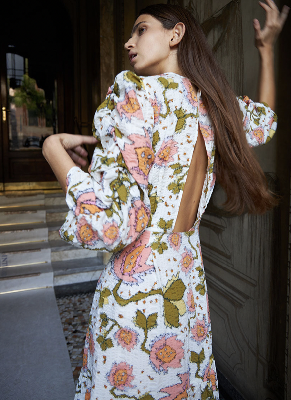 STELLA NOVA - Robe longue fleurie - C03267