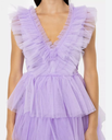 ANIYE BY - Robe froufrou tulle mauve - C03275