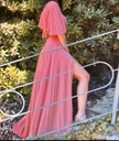 Elisabetta franchi - Robe longue corail - C03277