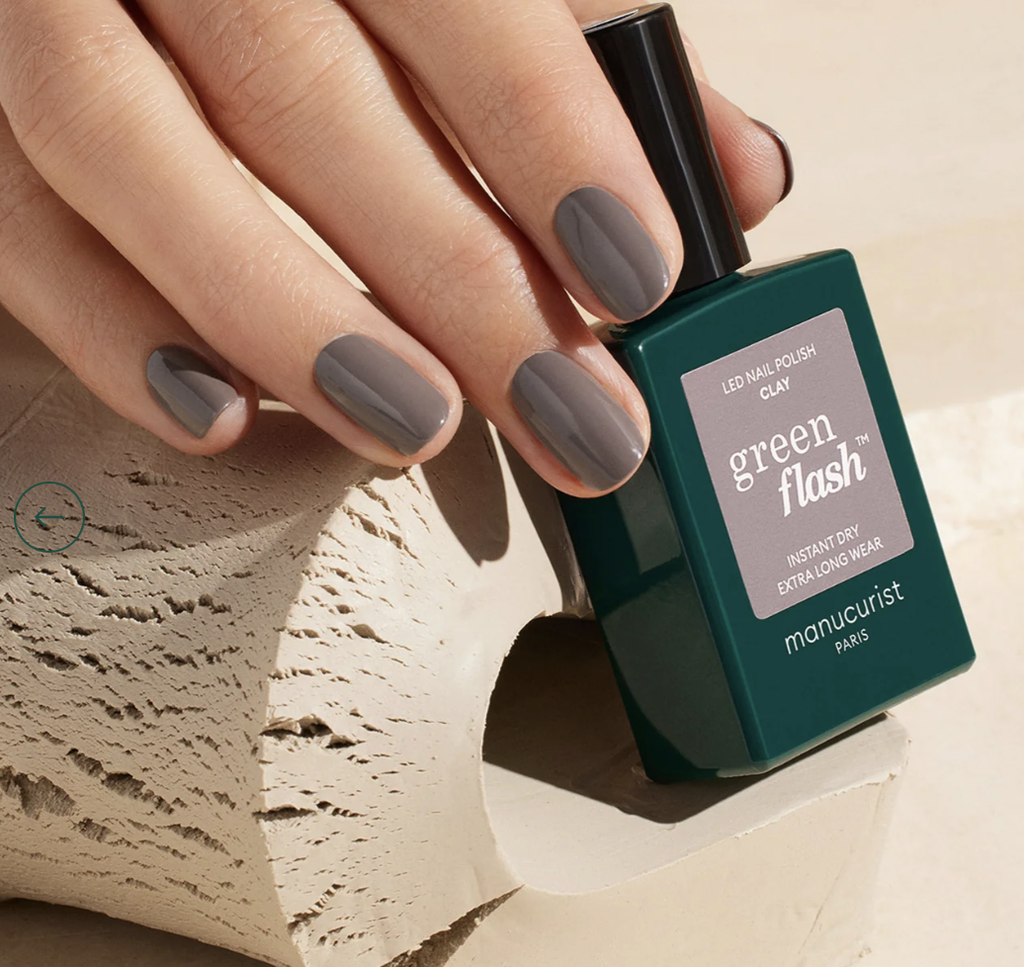 Vernis semi-permanent Green Flash - CLAY - Manucurist