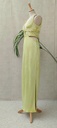 LADY PIPA - Robe longue jaune irrisée  - C03284
