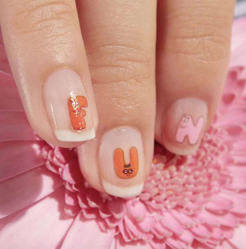 Vernis enfant - Barba-tattoos - Collection Barbapapa - Manucurist