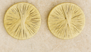 LOC - SEZANE - Bijoux - BO rond tressé doré -  A1044