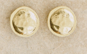 LOC - SEZANE - Bijoux - BO dorée et brun -  A1047