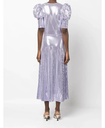 Rotate - Robe mauve argent  - C03300