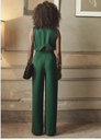Sezane - Combinaison Vani verte - C03381