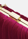 MASCARA - Sac velours fruscia - A1202