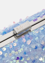 MASCARA - Sac paillettes bleue - A1203