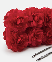 Sac fleurs rouge - A1210