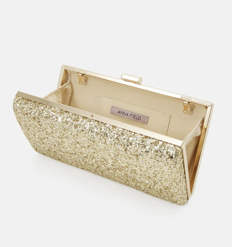 Sac paillettes dorées - A1215