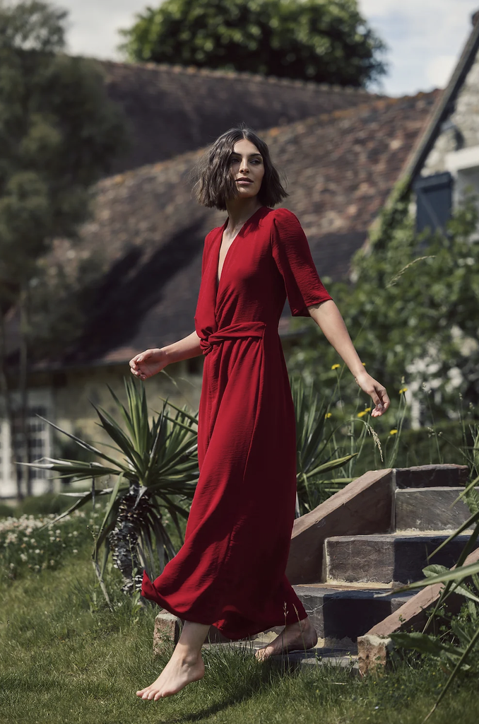 Gacé - Robe rouge - C03396