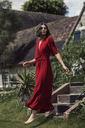 Gacé - Robe rouge - C03396