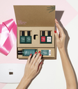 Coffret: Starter kit CHRISTMAS Semi- permanent Green Flash - 2 couleurs - Manucurist