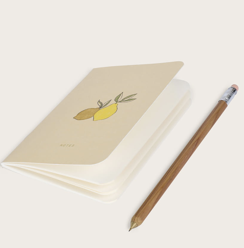 Carnet de poche citronnade (notes) - Season Paper