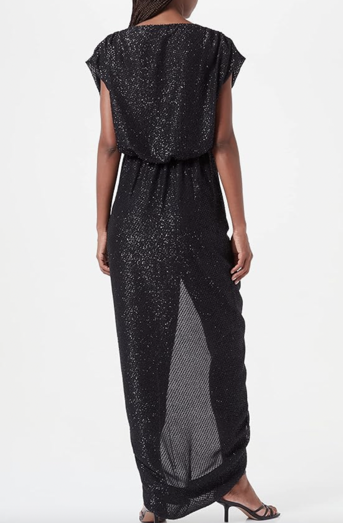 JUST CAVALLI - Robe noire irisée - C03401