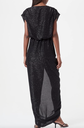 JUST CAVALLI - Robe noire irisée - C03401