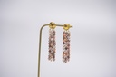 LOC - ELISE TSIKIS - Bijoux - Boucles d'oreilles MADERA Rose - A993