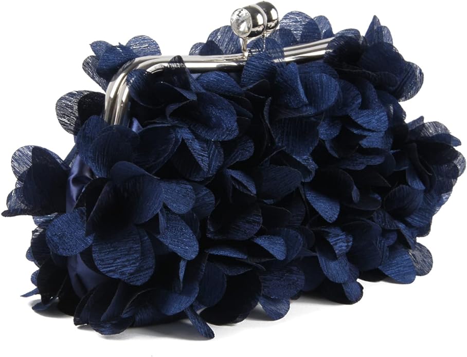 Sac fleurs bleues - A1218