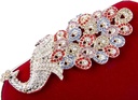 Sac velours rouge - A1236